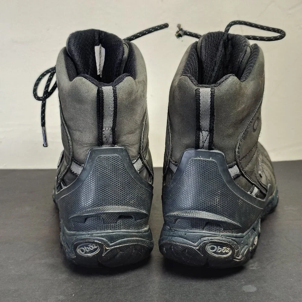 Oboz‎ Boots Men's Size 9 Black Bridger 8